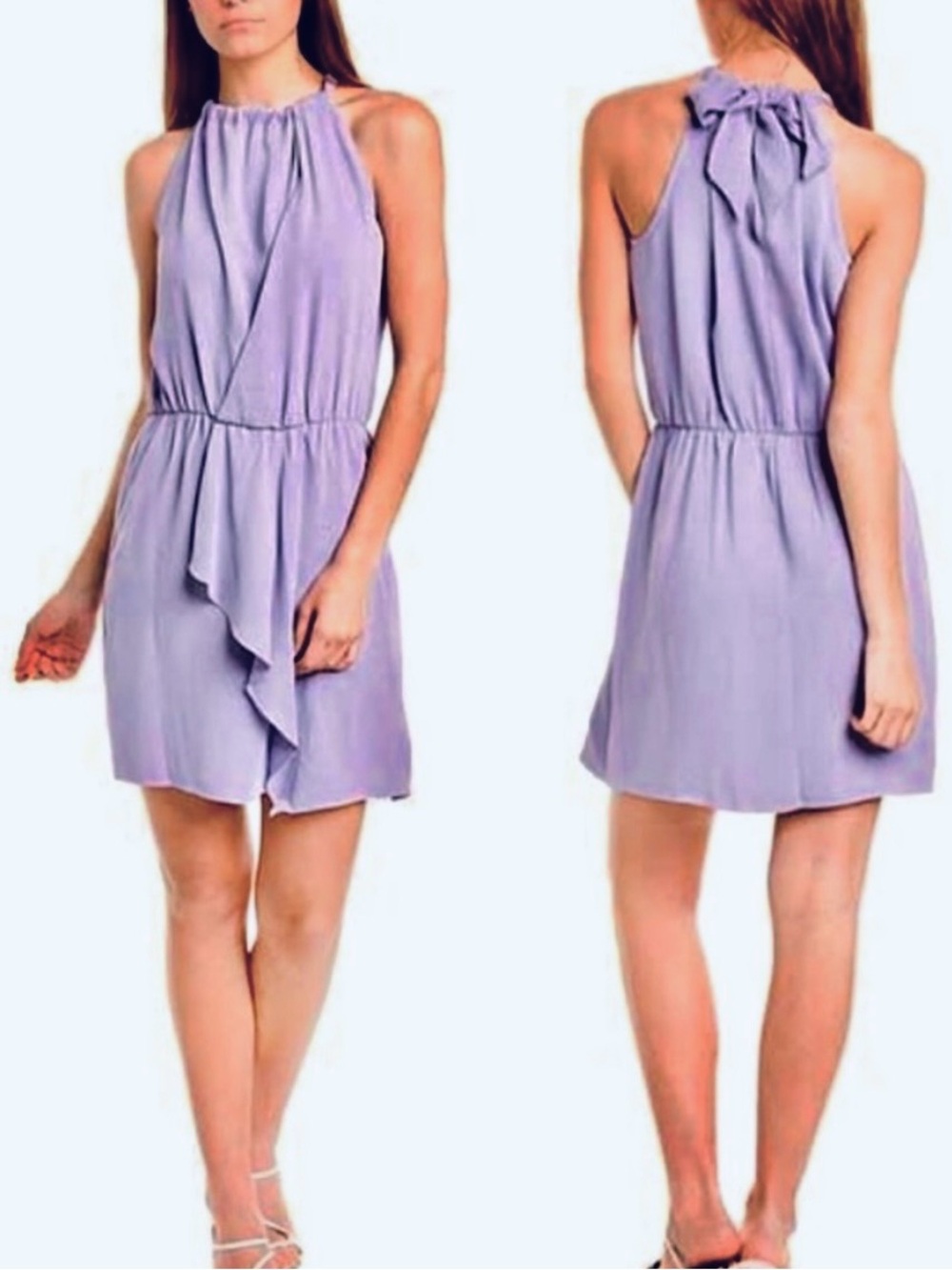 NEW Trina Turk lavender halter dress